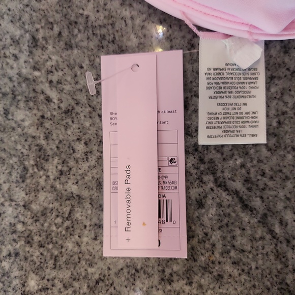 Wild Fable Pink String Bikini with Rhinestones - Picture 4 of 8